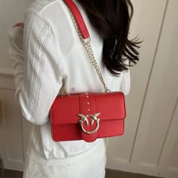 Internet Celebritynew Korean-style Chain Shoulder Crossbody Bag, Fashionable Versatile Small Square Bag For Women