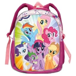 My Little Pony School Bags Kids Book Bags Prints Kindergarten Daypack Pink Cartoon Girls Schoolbags For 1-3-5Years Old