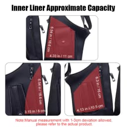 Underarm Anti-Theft Bag, Hidden Shoulder Holster, Double Storage Pouch, Phone Wallet Pocket
