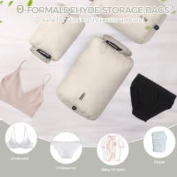 Waterproof Dry Bag Ultralight Clothing Storage Bag Lightweight Roll Top Travel Packing Organizer for Luggage Swimming Outdoor