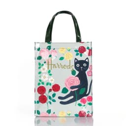 Women Waterproof PVC Cartoon Shopping Bag Portable Student Shoulder Handbag
