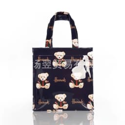 Women Waterproof PVC Cartoon Shopping Bag Portable Student Shoulder Handbag