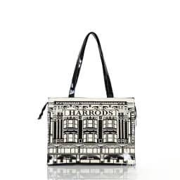 Women Waterproof PVC Cartoon Shopping Bag Portable Student Shoulder Handbag