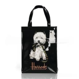 Women Waterproof PVC Cartoon Shopping Bag Portable Student Shoulder Handbag
