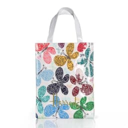 Women Waterproof PVC Cartoon Shopping Bag Portable Student Shoulder Handbag