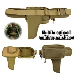 NEW Outdoor Tactical Bag Assault Combat Waistpack Camouflage Tactical Molle Waist Pack