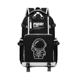 Waterproof Luminous Backpack, Casual Lightweight Backpack, Personalized Pattern, Fashionable Youth Backpack