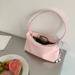 Summer Nylon Top-Handle Bags Ins Style Small Crossbody Shoulder Bags Simple Casual New Fashionable and Versatile Handbag