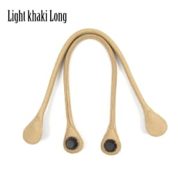 2025 TANQU New Long Short Round Solid Color Canvas Fabric Handle for Obag Classic Mini O Bag Women's Shoulder Handbag