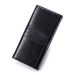 SCHLATUM Women Leather  Wallet Long Multifunction Business Card Holder Purse Brand Fashion Female Purse