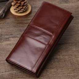 SCHLATUM Women Leather  Wallet Long Multifunction Business Card Holder Purse Brand Fashion Female Purse