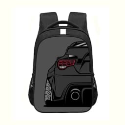 Japan JDM Racing Car Print Backpack Engine Turbo Women Men Rucksack Children School Bags for Teenager Laptop Backpack Travel Bag