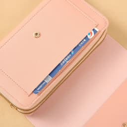 Women’s Mid-Size Wallet Bag – Convertible Shoulder Clutch with Coin Pocket, Multifunctional Design