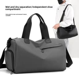 Fashion Travel Bags For Women Large Capacity Men's Sports Bag Waterproof Weekend Sac Voyage Female Messenger Bag Dry And Wet