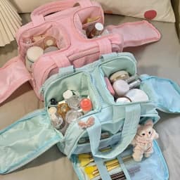 New Women's Cosmetic Bag Portable Storage Bag Large Capacity Luxury Makeup Bag Travel Organizer Essentials Toiletry Bags