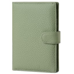 Luxury Genuine Leather Passport Holder Cover Travel Wallet RFID Blocking Card Bag Ticket Holder Travel Accessories for Women Man
