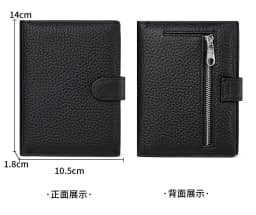 Luxury Genuine Leather Passport Holder Cover Travel Wallet RFID Blocking Card Bag Ticket Holder Travel Accessories for Women Man