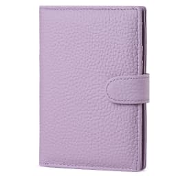 Luxury Genuine Leather Passport Holder Cover Travel Wallet RFID Blocking Card Bag Ticket Holder Travel Accessories for Women Man
