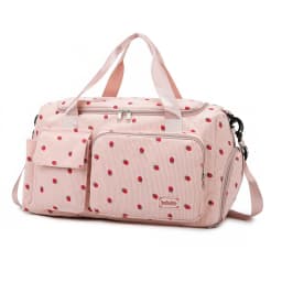 Corduroy Travel Tote Bag Large Capacity Carry On Travel Bag With Shoe Compartment Sports Fitness Bags For Women Duffle Bags