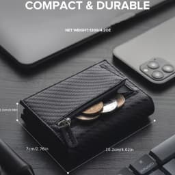 Automatic Pop Up Wallet RFID Blocking Multicolor, Slim Aluminum Metal Ejector Minimalist Credit Card Holder Case for Men