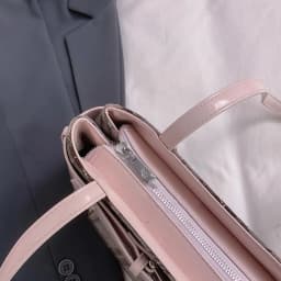 Women Fashion PU Leather Checkered Shoulder HandBag With Zipper Canvas Plaid Underarm Bag One Shoulder Armpit Bag W/Bell Pendant