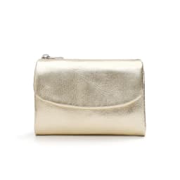 Women‘s Minimalist Short Wallet Classic Real Leather Magnet Flap Trifold Coin Purse Multi Slots Card Holder Portable Daily Use