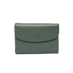 Women‘s Minimalist Short Wallet Classic Real Leather Magnet Flap Trifold Coin Purse Multi Slots Card Holder Portable Daily Use
