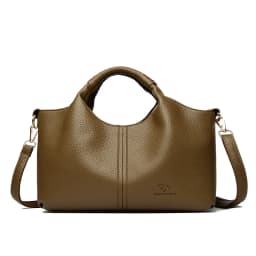 Authentic Leather Tote Bag Luxury Large Capacity Women's Single Shoulder Diagonal Crossbody Bags Fashion Simple Female Handbag