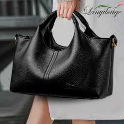 Authentic Leather Tote Bag Luxury Large Capacity Women's Single Shoulder Diagonal Crossbody Bags Fashion Simple Female Handbag