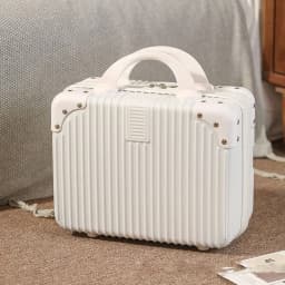 Hot Sales 14 inch Travel Suitcase Hand Mini Cosmetic Box Organizer Luggage Boarding Case For Women Travel Tote