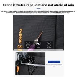 Durable Mens Oxford Business Laptop Backpack Waterproof Computer Bag for Work Travel Backpack High School Daypack