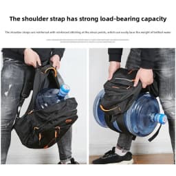 Durable Mens Oxford Business Laptop Backpack Waterproof Computer Bag for Work Travel Backpack High School Daypack