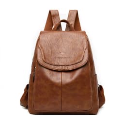 Genuine Women Backpack Leather Fashion Female Shoulder Bag Sac a Dos Ladies Bagpack Mochilas School Bags For Teenage Girls 2023