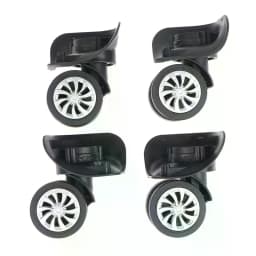 4Pcs Suitcase Luggage Universal 360 Degree Swivel Wheels Trolley Wheel Tools