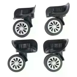 4Pcs Suitcase Luggage Universal 360 Degree Swivel Wheels Trolley Wheel Tools