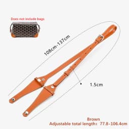 Bag Extended Shoulder Strap for Goyard Bowling 25 Toiletries Bag Handle Shoulder Replacement Strap Bag Modification Accessories