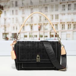 Women's new handbag light luxury high-end wide shoulder strap crossbody bag casual versatile handbag commuting shoulder bag