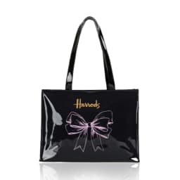 Cartoon Print PVC Waterproof Tote Bag for Women, Casual Portable Shoulder Handbag, Outdoor Shopping Commuting Daily Use Bag 