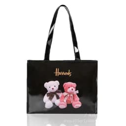 Cartoon Print PVC Waterproof Tote Bag for Women, Casual Portable Shoulder Handbag, Outdoor Shopping Commuting Daily Use Bag 
