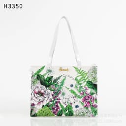 Cartoon Print PVC Waterproof Tote Bag for Women, Casual Portable Shoulder Handbag, Outdoor Shopping Commuting Daily Use Bag 