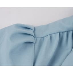 2025 Blue Pleated Dress Vintage Style Bow Tie Neck Button Up Elegant Women Summer Belted Pinup 60s 50s Rockabilly Dresses SD0081