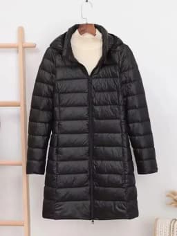 NewBang 5XL 4XL Hat Detachable Thick Long Down Jacket Women Winter Ultra Light Down Jacket Women With Hooded Down Coat Female