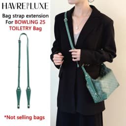Bag extended shoulder strap for Bowling 25 toiletries bag handle shoulder replacement strap bag modification accessories