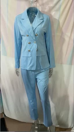 Blazer Women's Suits Elegant Pants Long Sleeved Coat Solid Color Fashion Versatile Casual Set Summer New 2023 Y2k Clothes