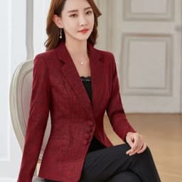 Fashion Women Blazers Jackets Work Office Lady Suit 2025 Slim Single Breasted Business Female Blazer Coats Formal Veste Femme