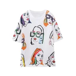 Women's T-shirts Summer 2025 Y2k Streetwear Fashion Girls Short Sleeve Tee O Neck T Shirt for Women Harajuku Tops