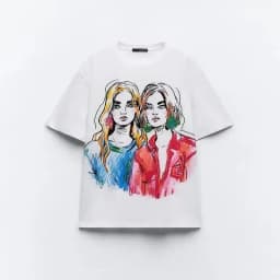 Women's T-shirts Summer 2025 Y2k Streetwear Fashion Girls Short Sleeve Tee O Neck T Shirt for Women Harajuku Tops