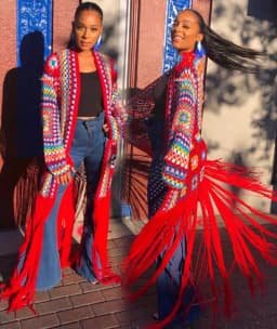 TIYIHAILEY-Women's Cotton Coat, Loose Outerwear, Long Sleeve, Maxi, Hand Made, National Sweaters, Tassels, Fashion, 2025 New