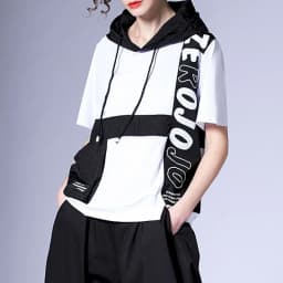 Y2k T Shirts Women Fashion Hooded Sports Style Printed T-shirt Casual Loose Short Sleeve Hoodie 2025 Summer Trend Thin Tshirt