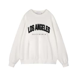 Hirsionsan Letter Print Women Sweatshirt 35% Cotton Soft Basic Loose Female Pullovers Korean Hoodies 2023 AutumnNew Y2k Fleece